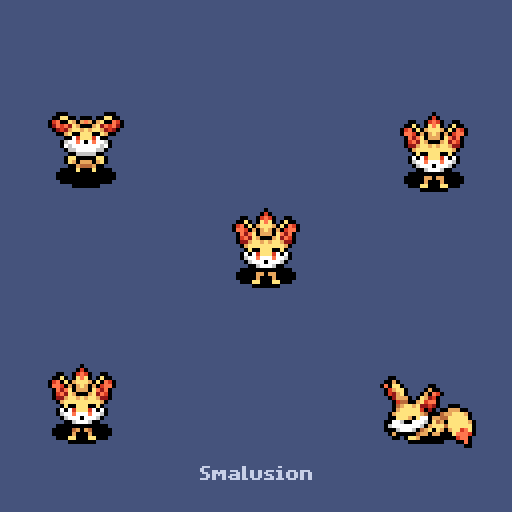 ArtStation - Fennekin Sprites