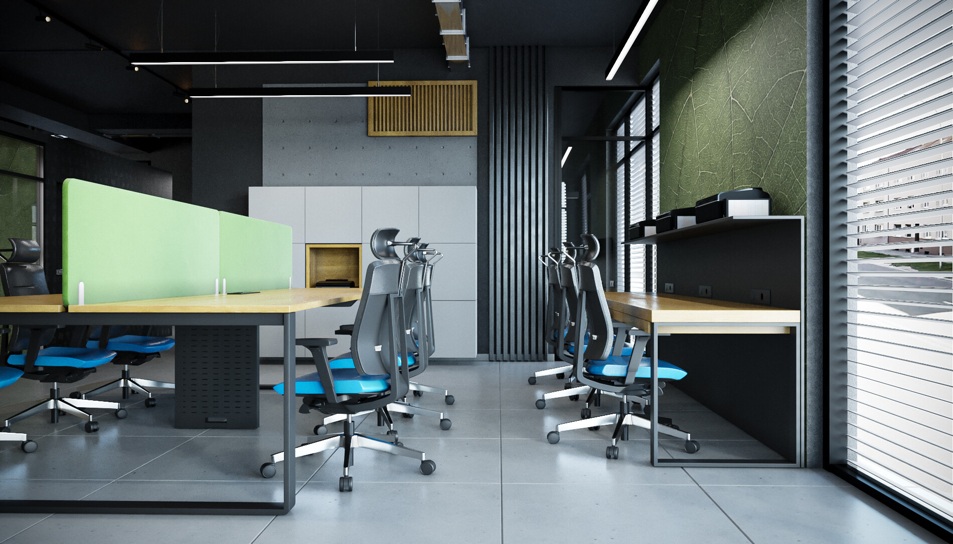 ArtStation - interior 3d | office