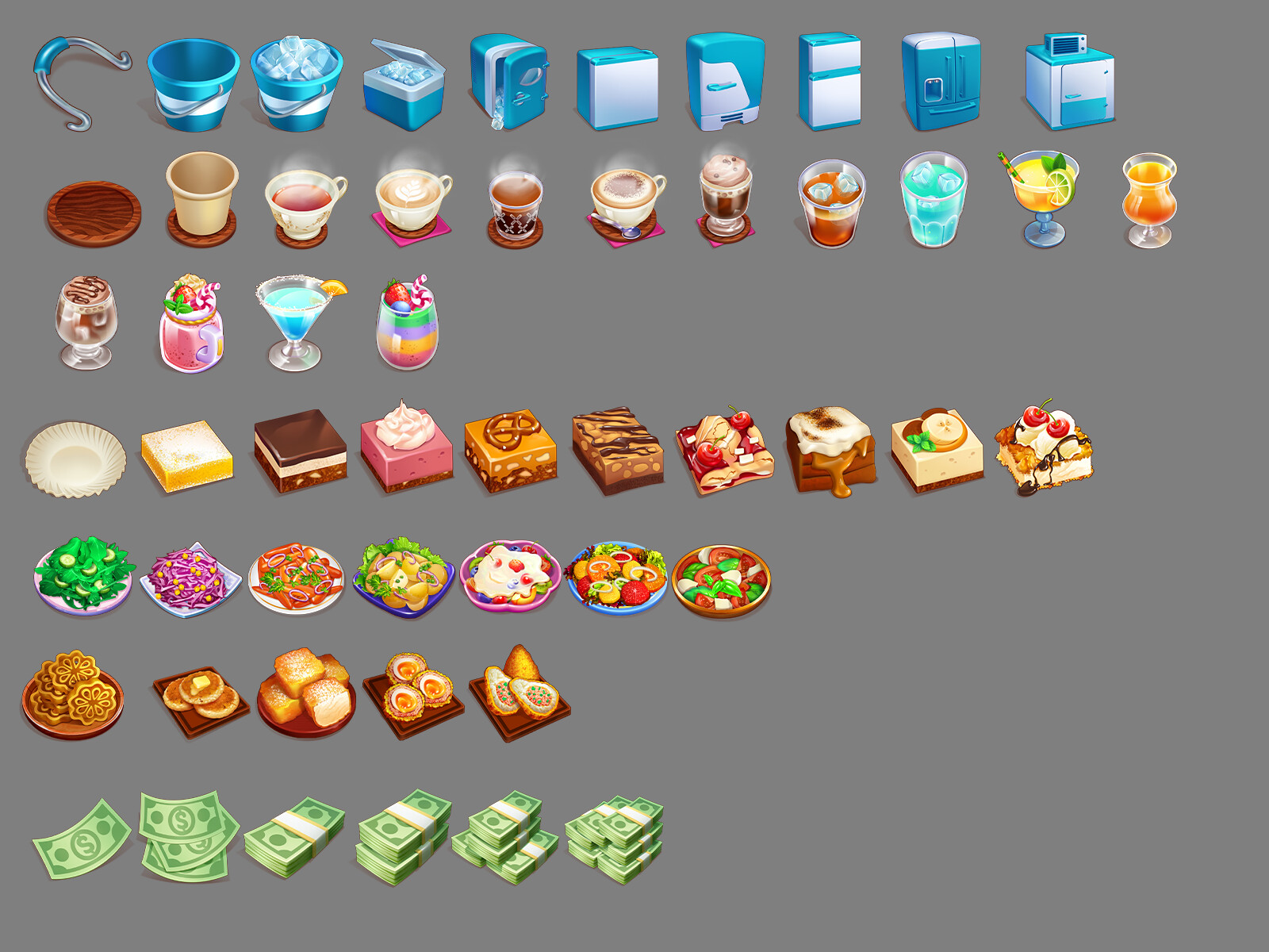 ArtStation Cooking game item