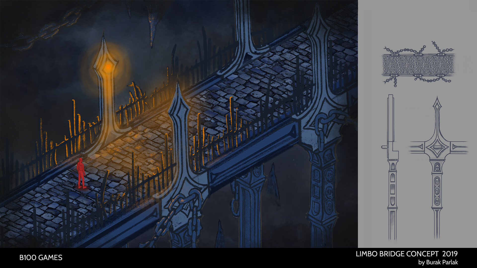 Burak Parlak - Limbo Level Design & Concept Art part 1