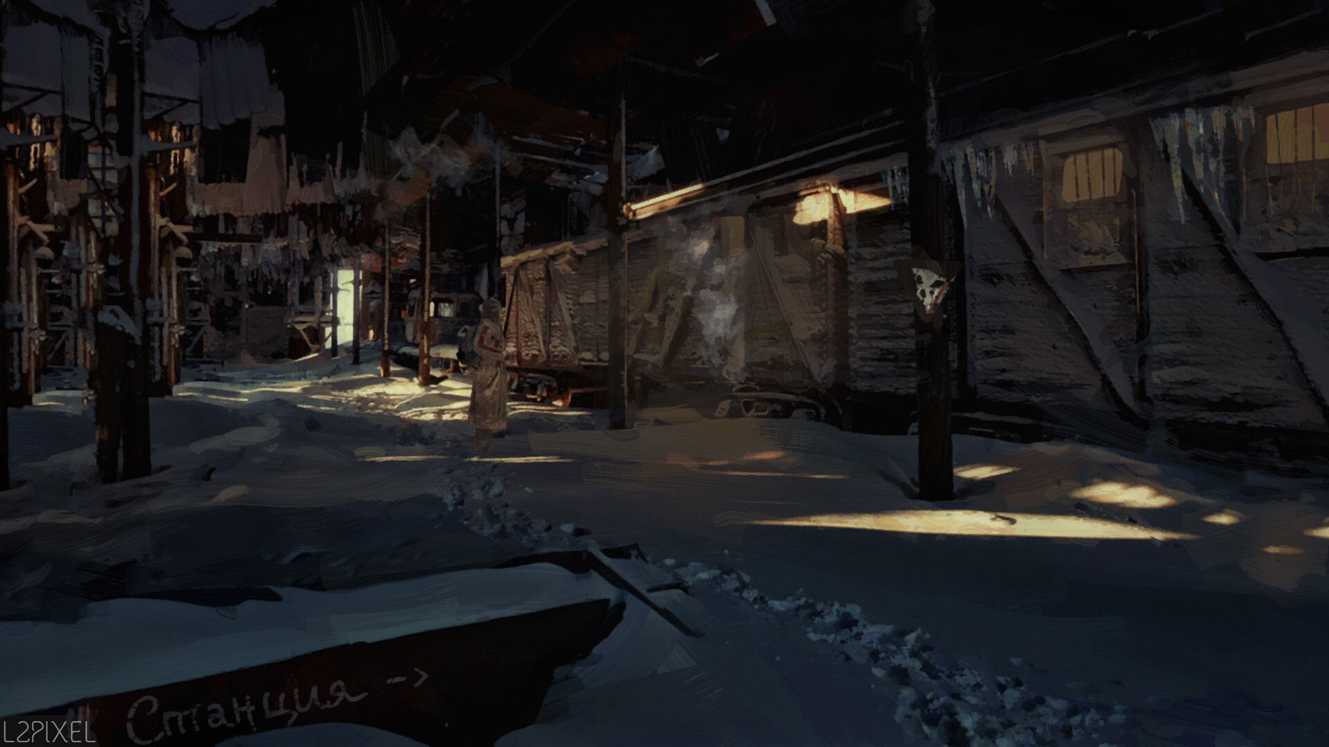 ArtStation nuclear winter