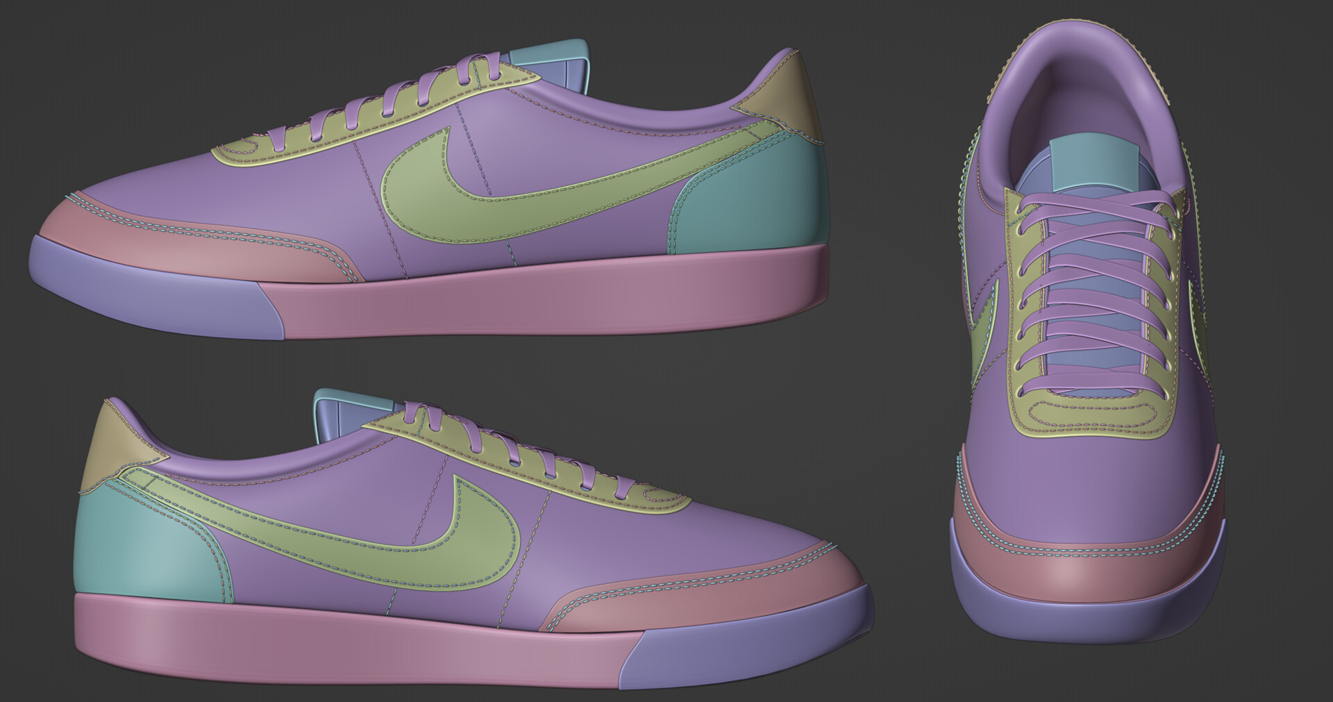 nike killshot purple