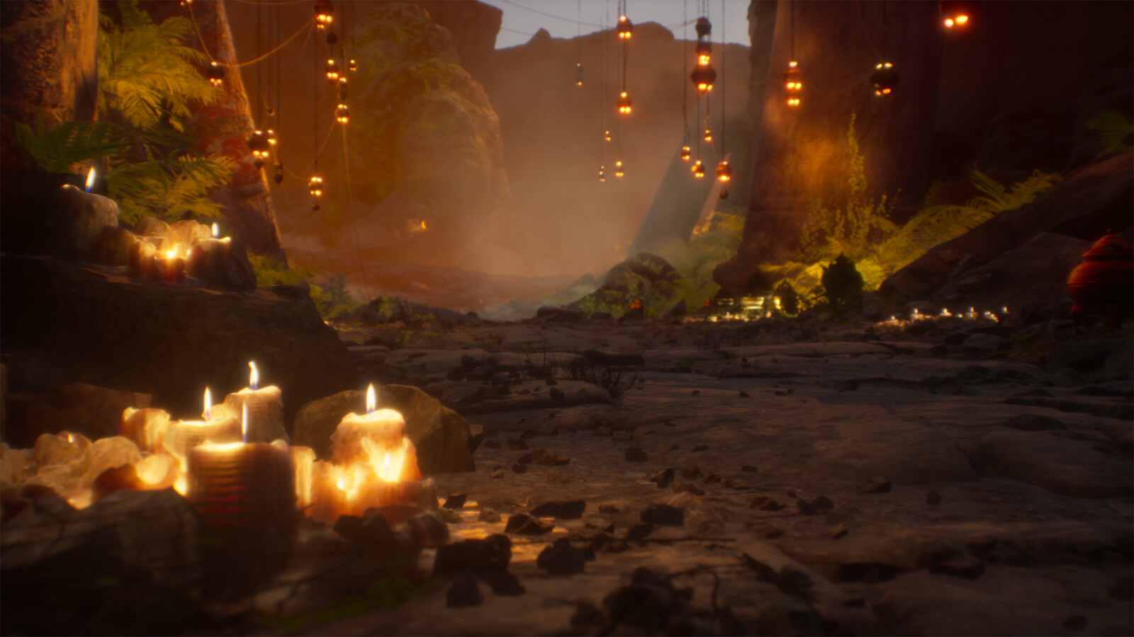 UE4 Megascans Goddess Temple Relight