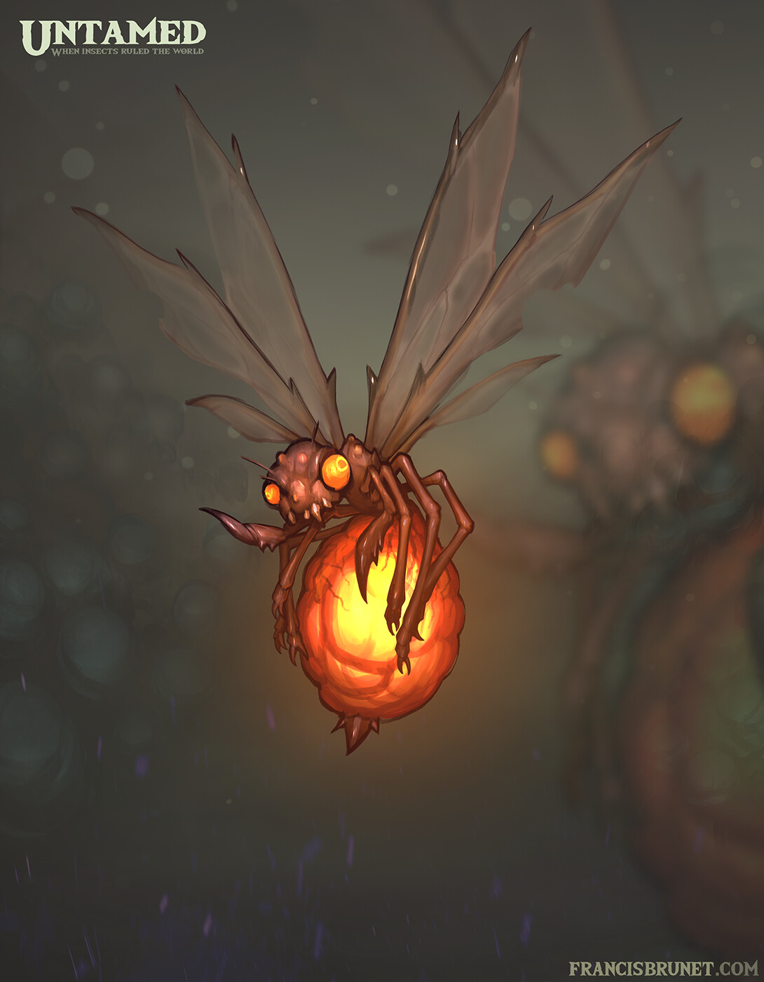 Glow Flies 
These mutated wasps develop an unstable stomach full of corrosive acid that never stop growing. They are ordered around to explode for devastating effect.