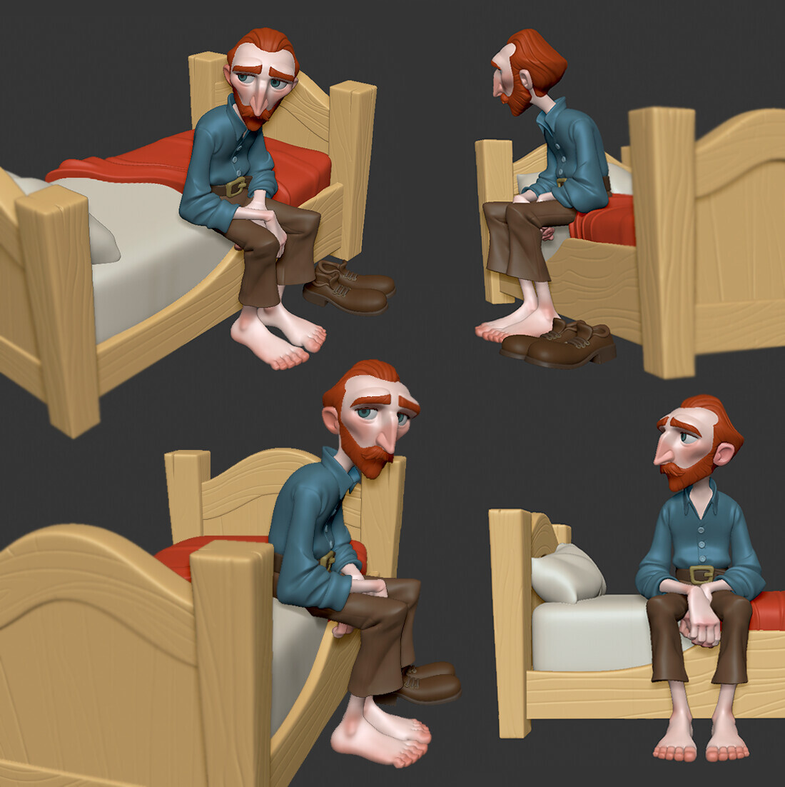 3D modeling using ZBrush