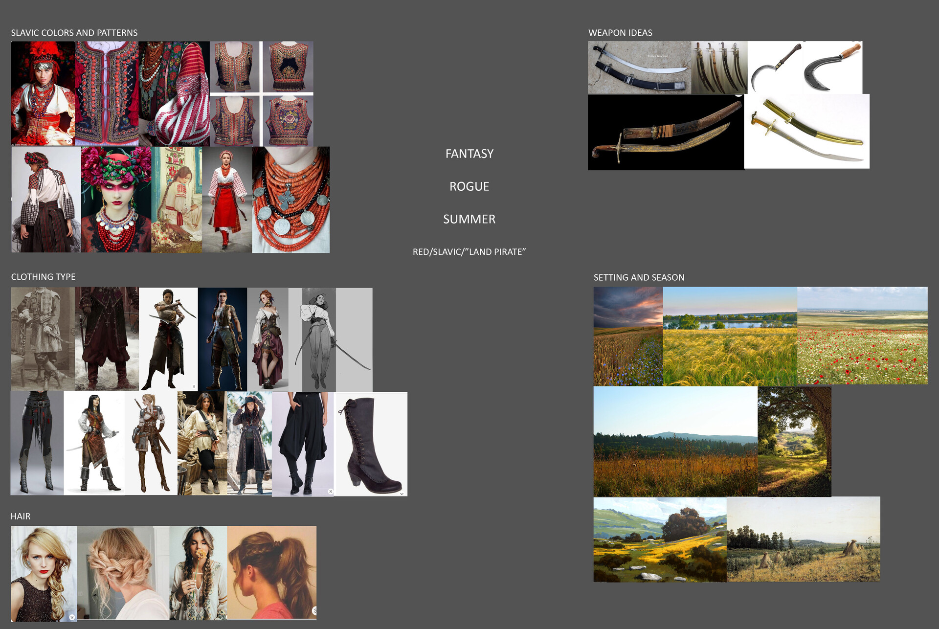 ArtStation - Slavic Rogue Girl