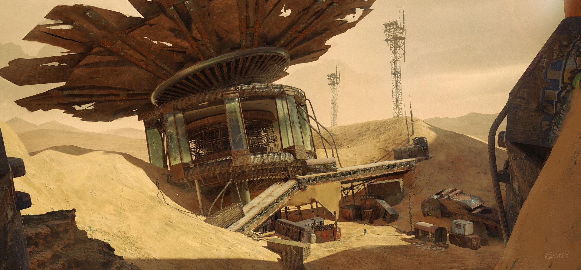 ArtStation The Big Wheel