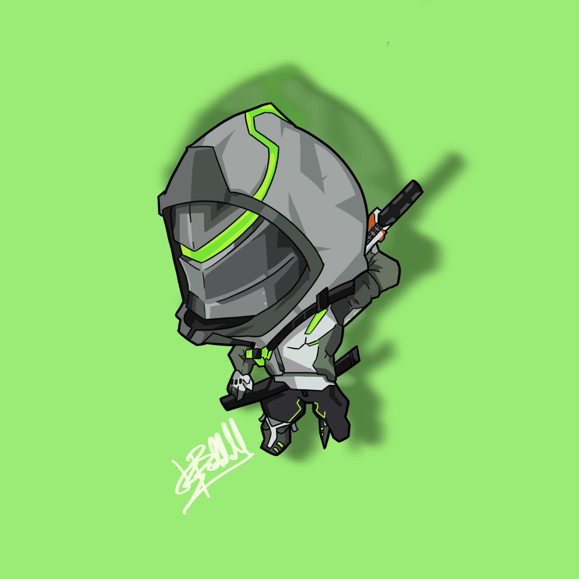 ArtStation - Overwatch 2 Fan Chibi Sprays