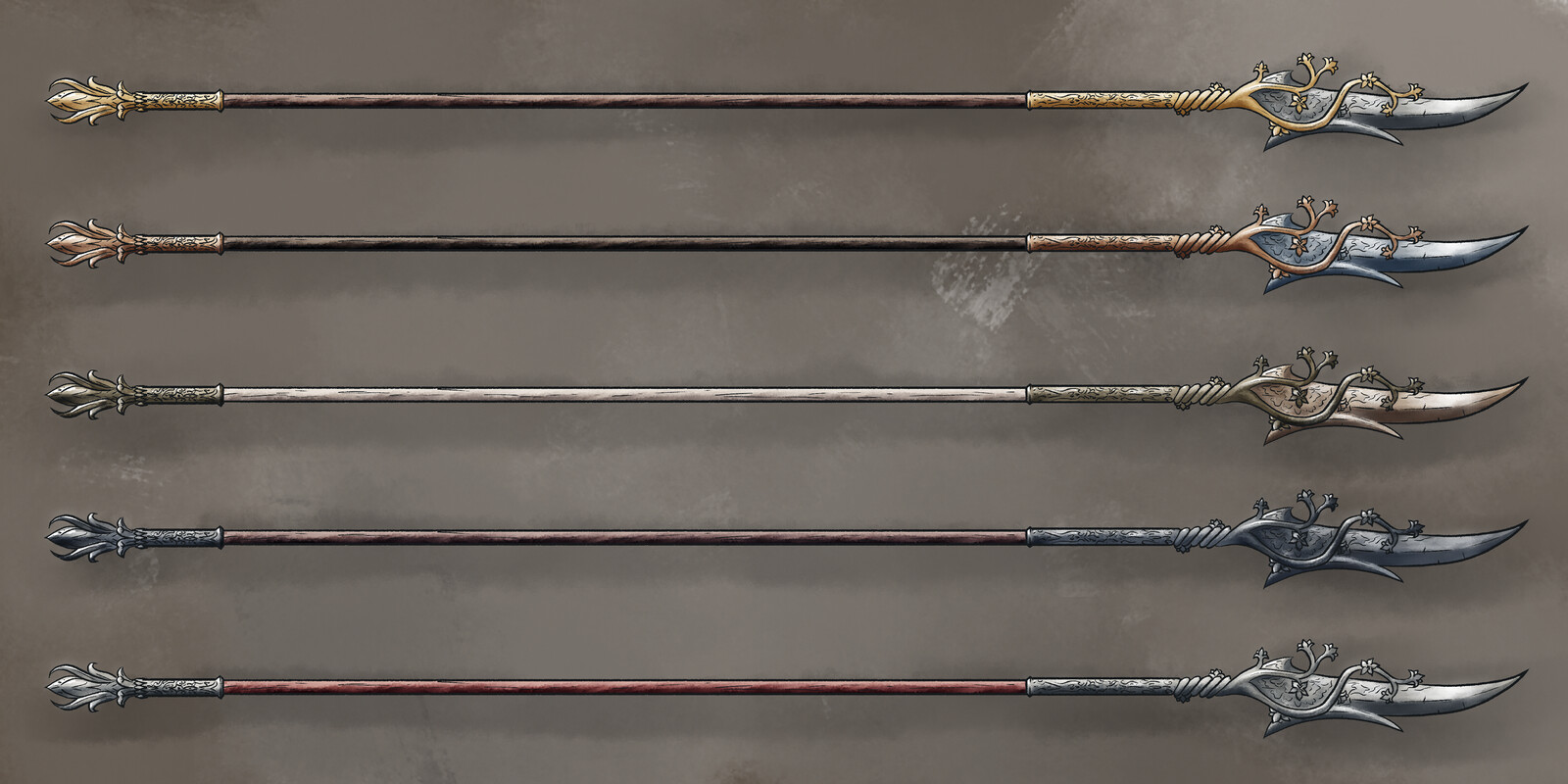Warden Spear Options