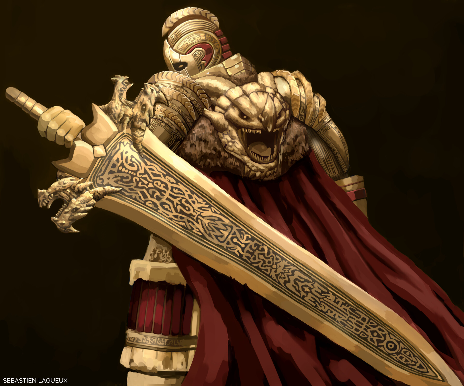 Artstation Great Sword Enemy