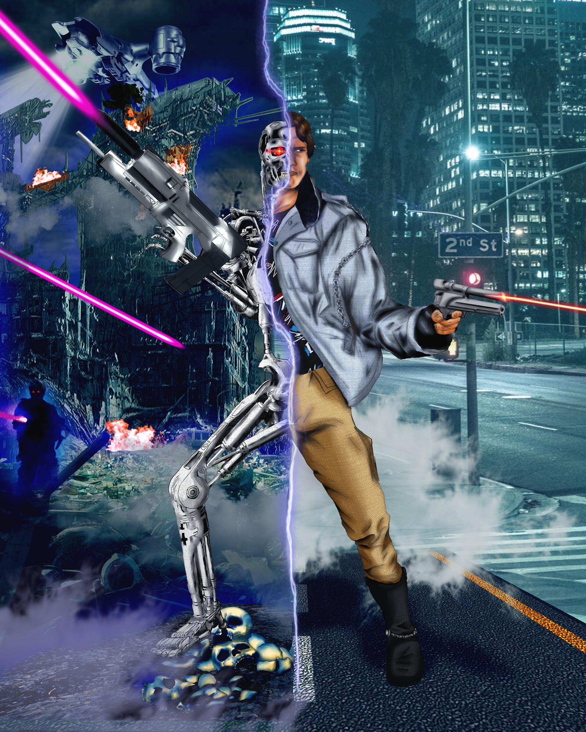 The Terminator 1984 Concept Art James Cameron Termina vrogue.co