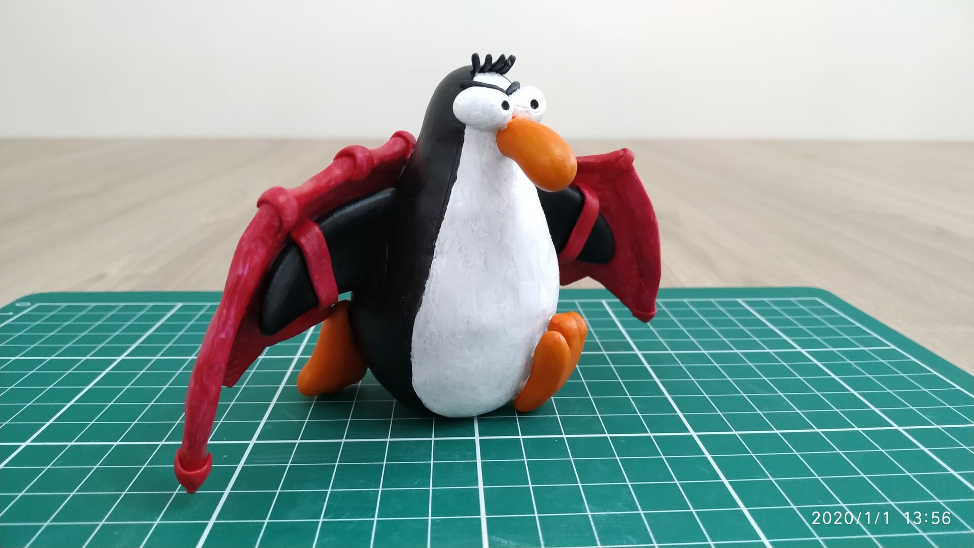 ArtStation - Polymer Clay Penguin Figure