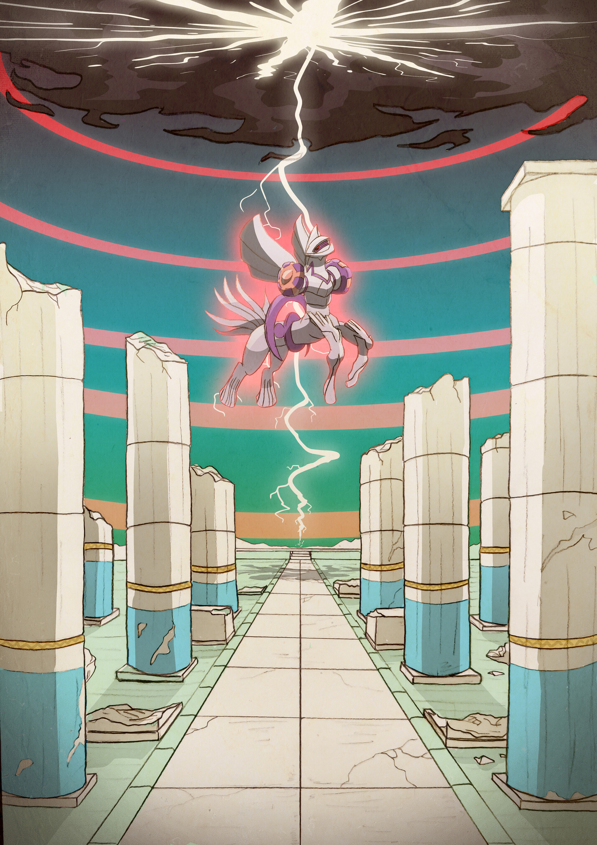 Akage Sensei Spear Pillar