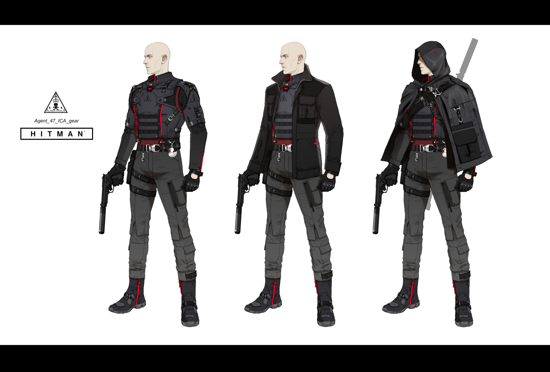 ArtStation Fanart Hitman_Agent_47