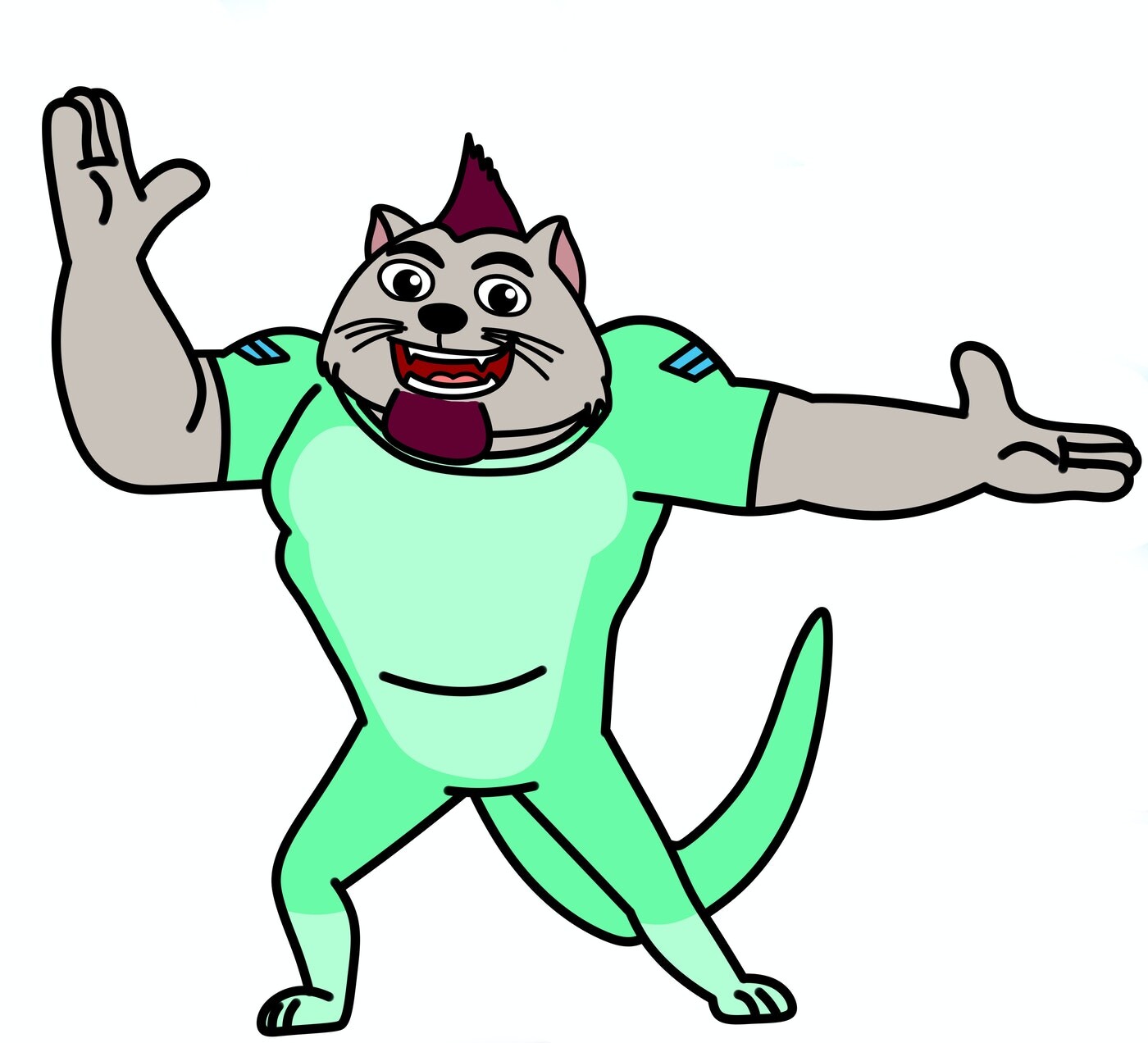 ArtStation dog a tat the rat a tat Ronny lajor cat suite