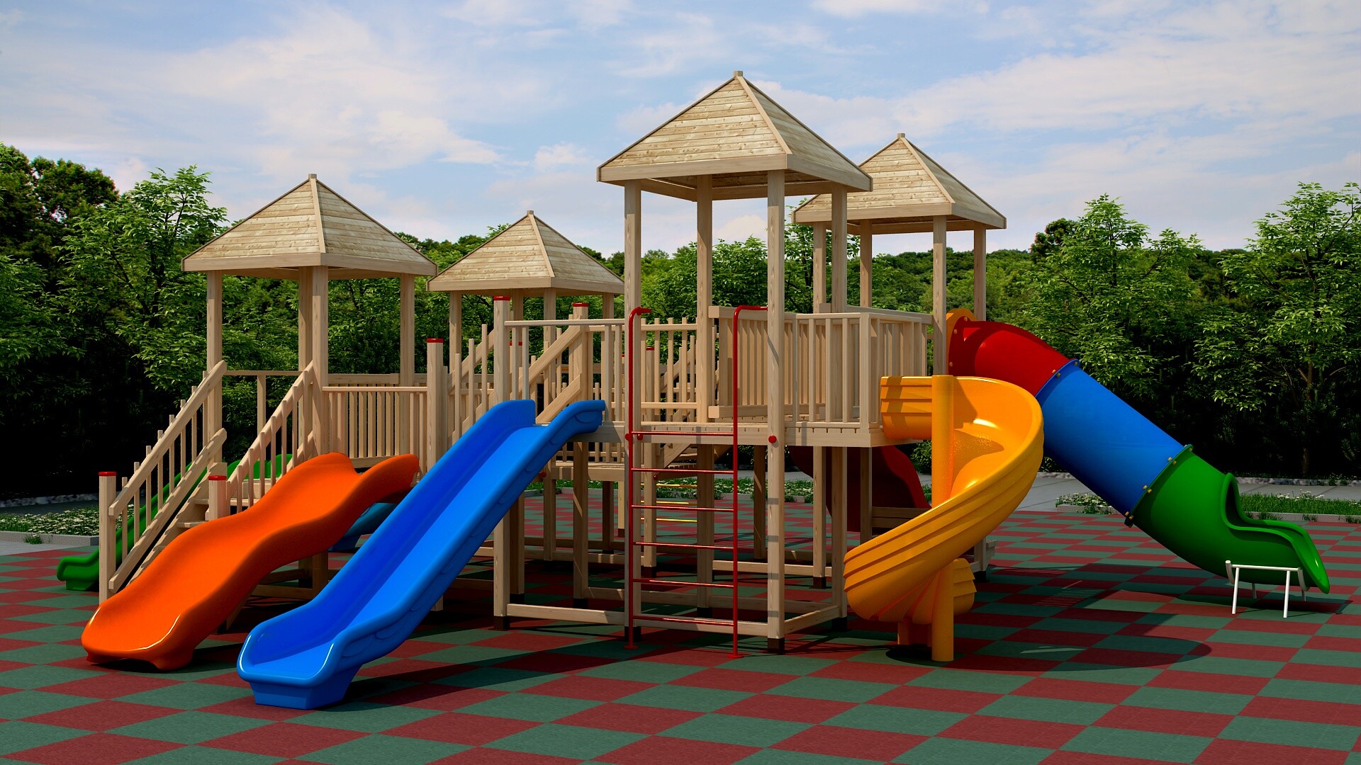 ArtStation WOODEN PLAYGROUND 1