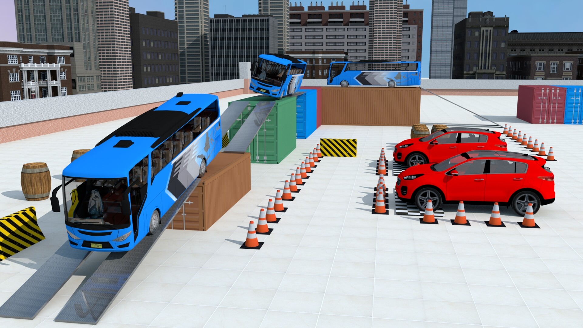 Bus Parking 3D 🕹️ Jogue Bus Parking 3D no Jogos123