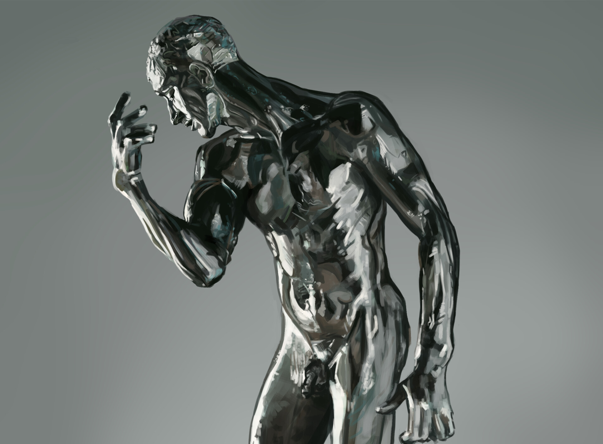 Armand Merceron Rodin Sculpture Study