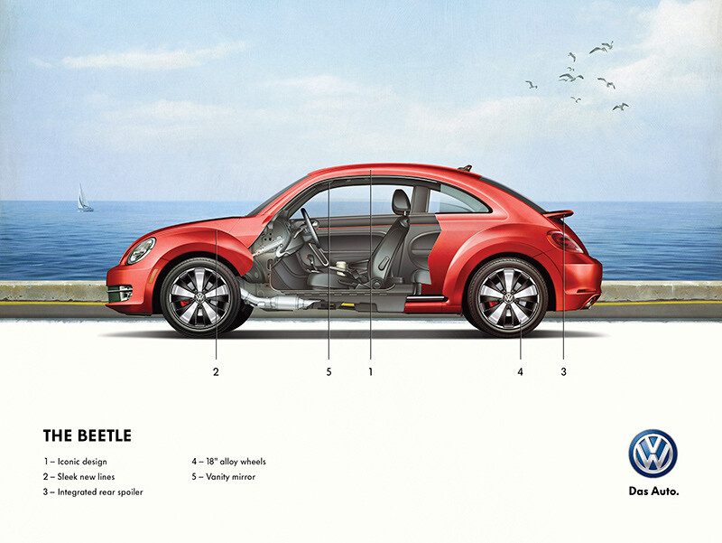Volkswagen Technical Illustrations