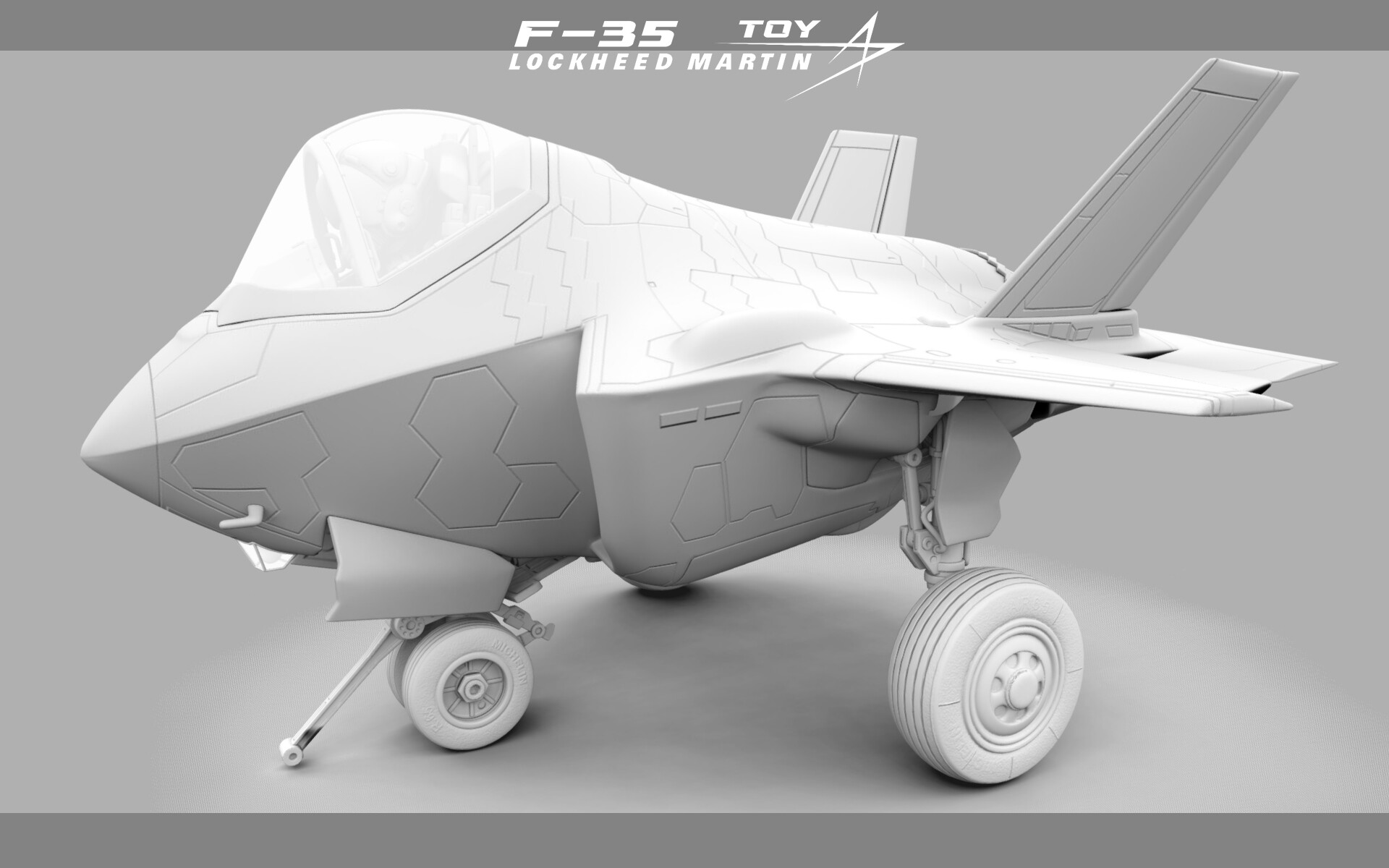 ArtStation - F35 Toy version ArtStation - F35 Toy version