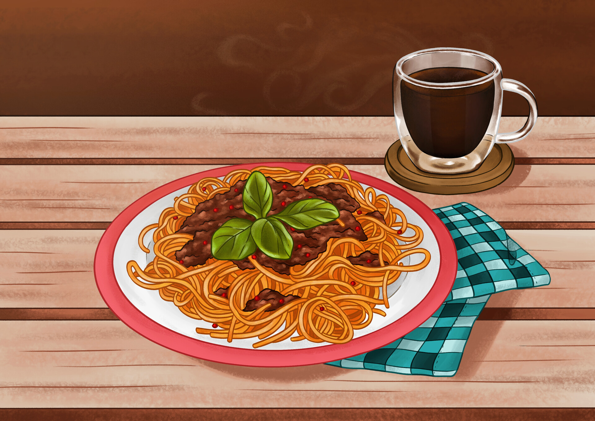 Objects food set preview