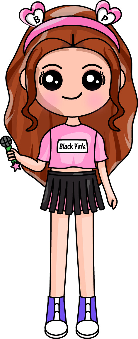 Black Pink, a little girl