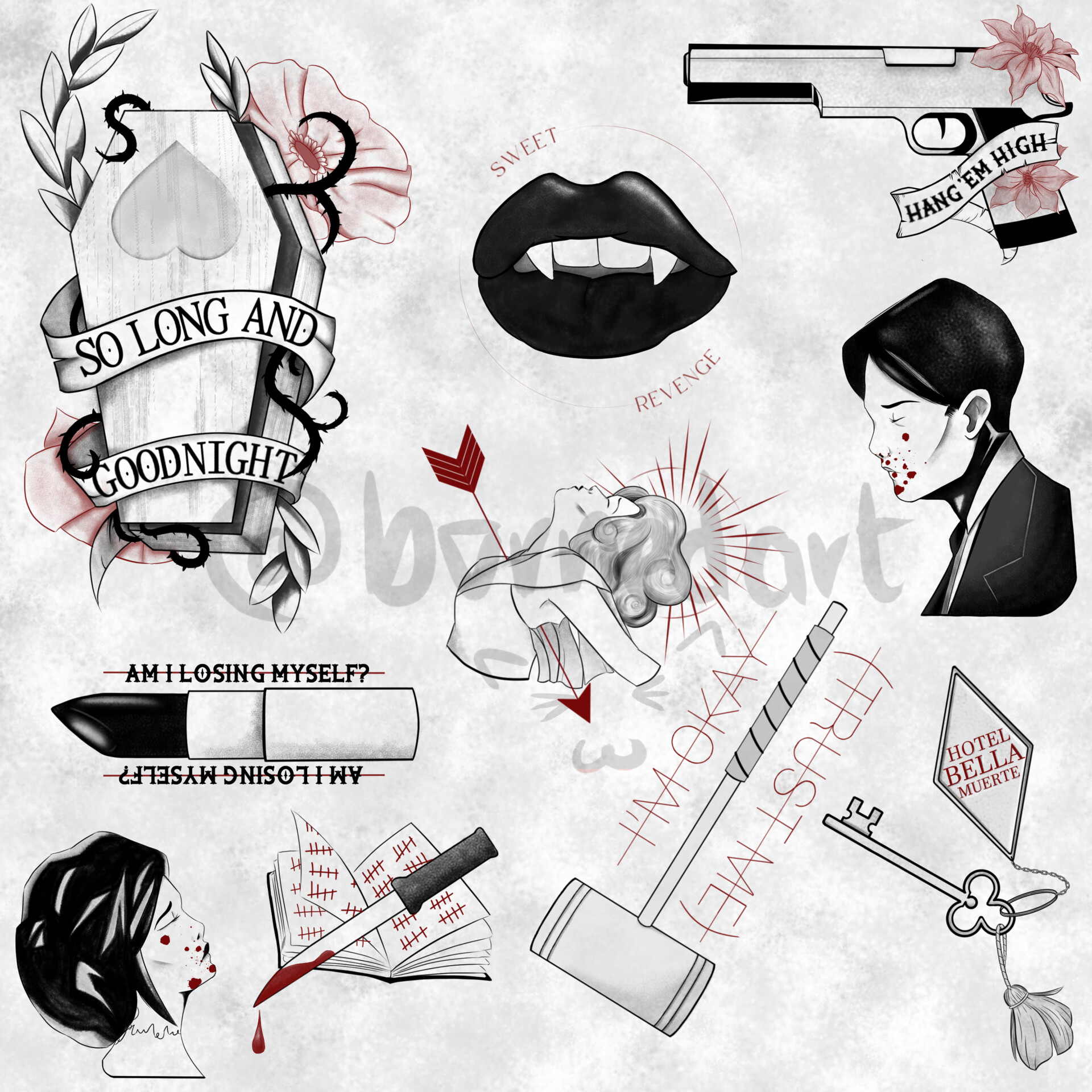 Sweet Revenge Tattoo by AMagicalDarkness on DeviantArt