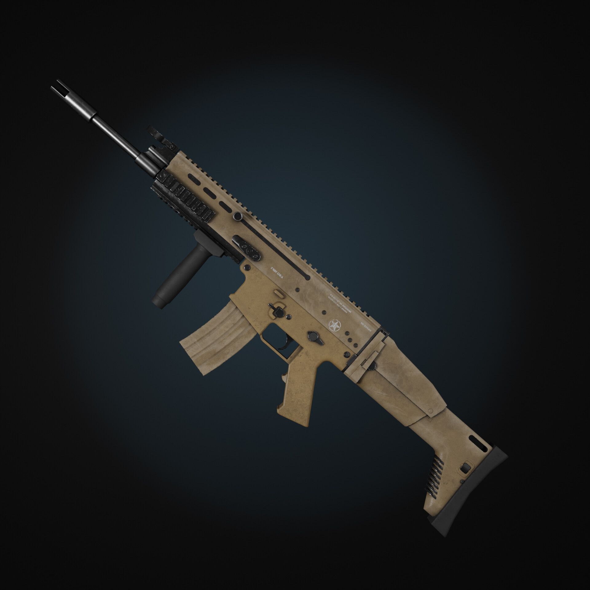 ArtStation - FN-Scar H