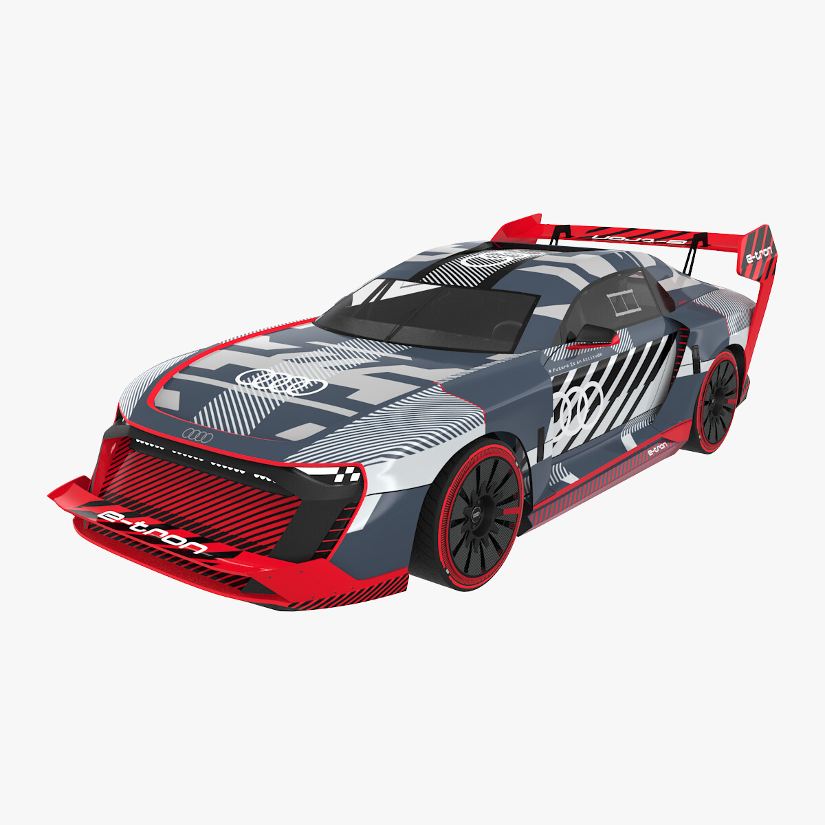 ArtStation - 3D model Audi S1 Hoonitron e-tron