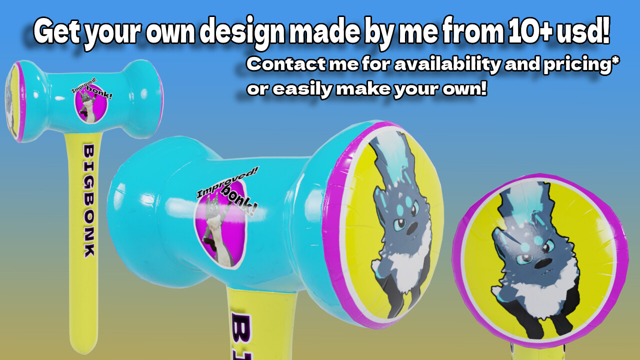 Option to get your own design made by me!