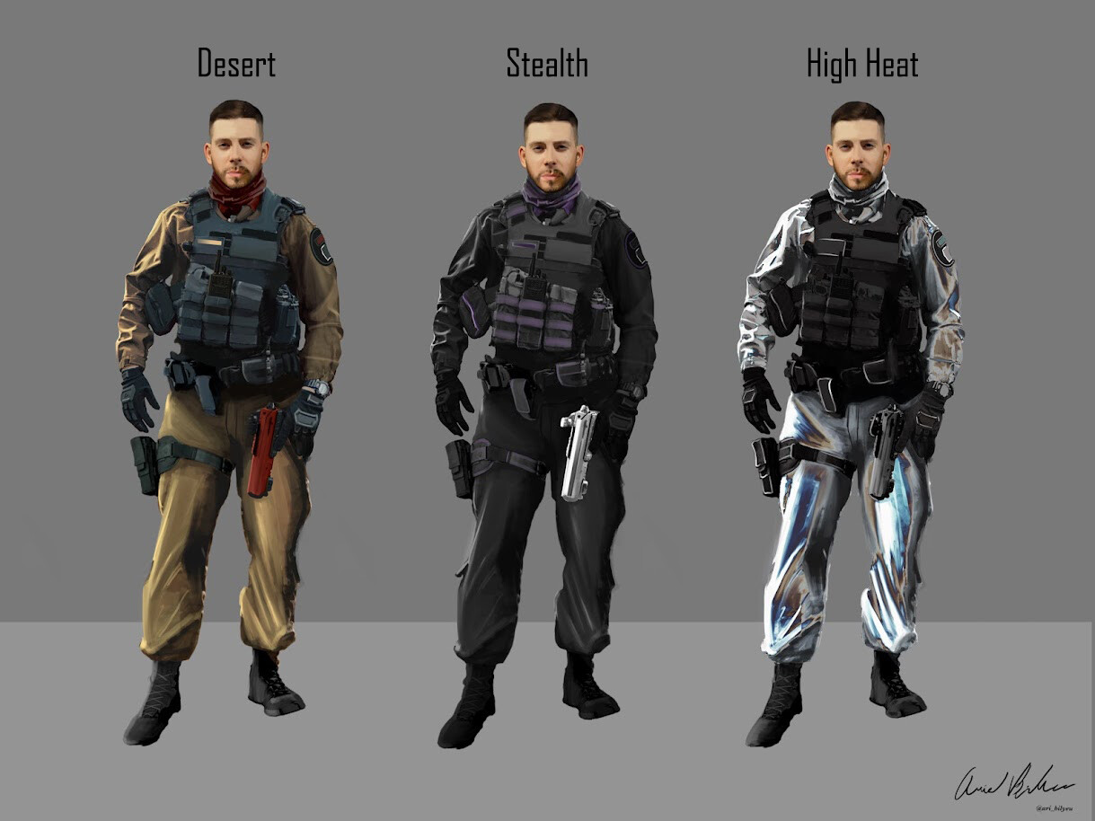 ArtStation - Tactical Sneaking Suit Concept