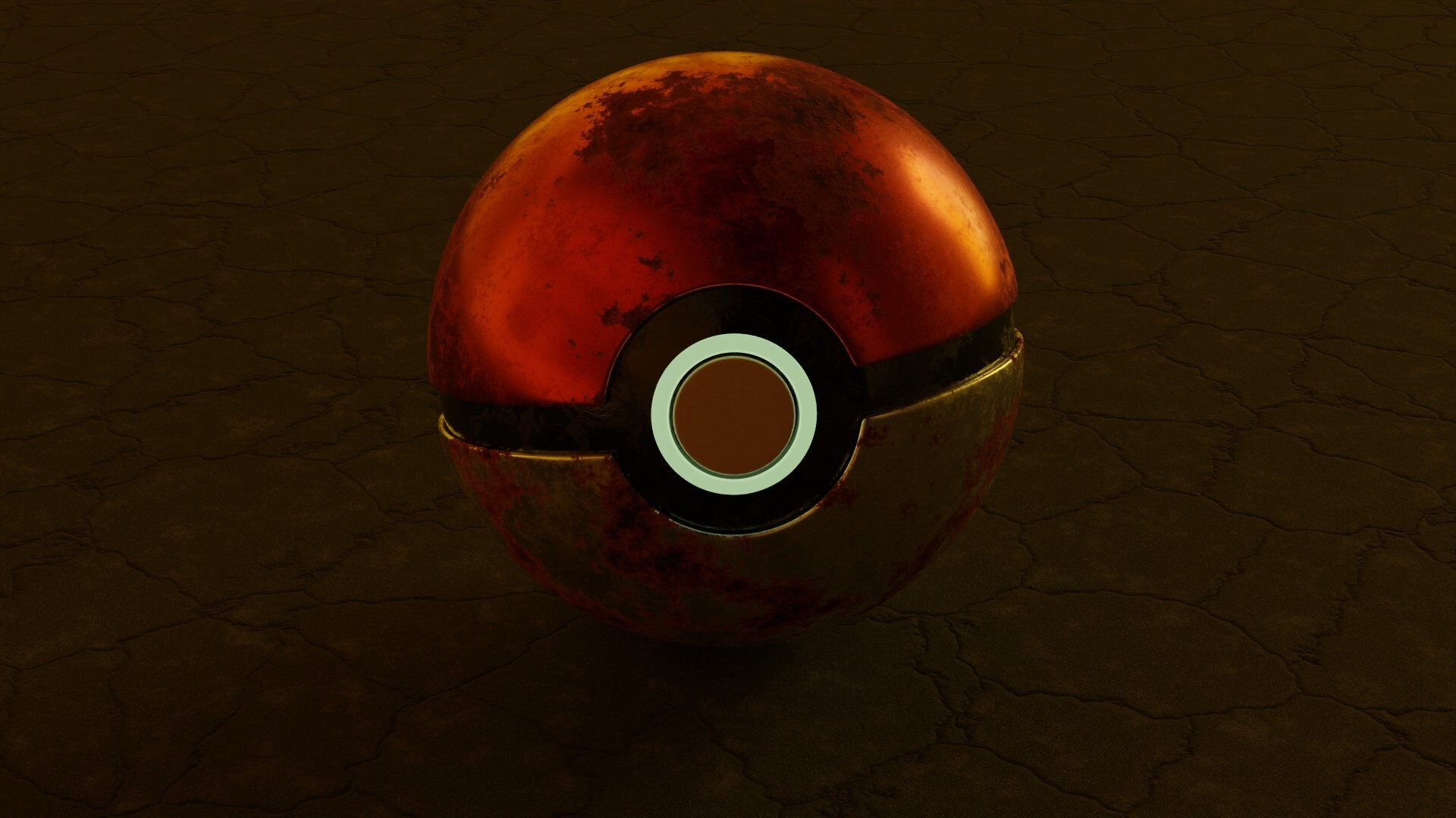 ArtStation Discarded Poke ball