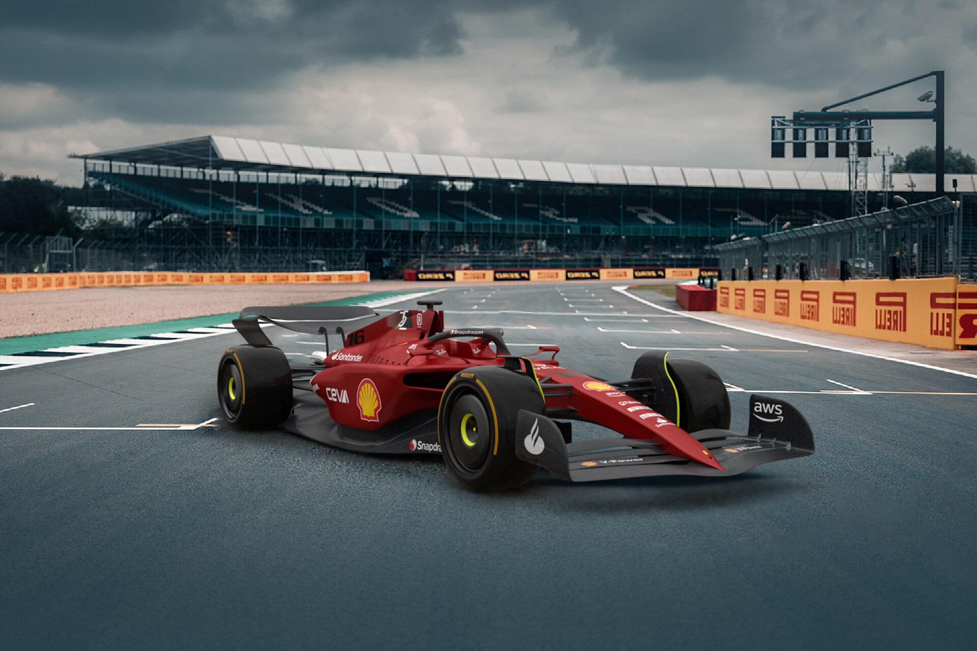 Scuderia Ferrari F1 2022 F175 Desktop Wallpapers