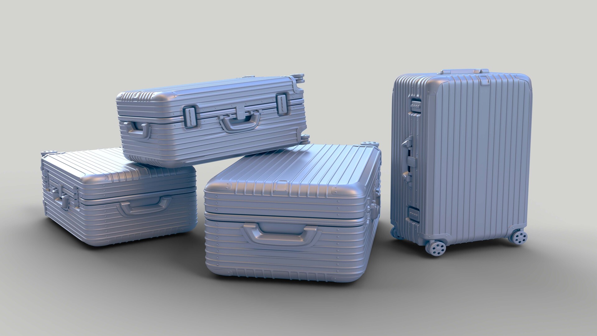 ArtStation Aluminium Suitcase