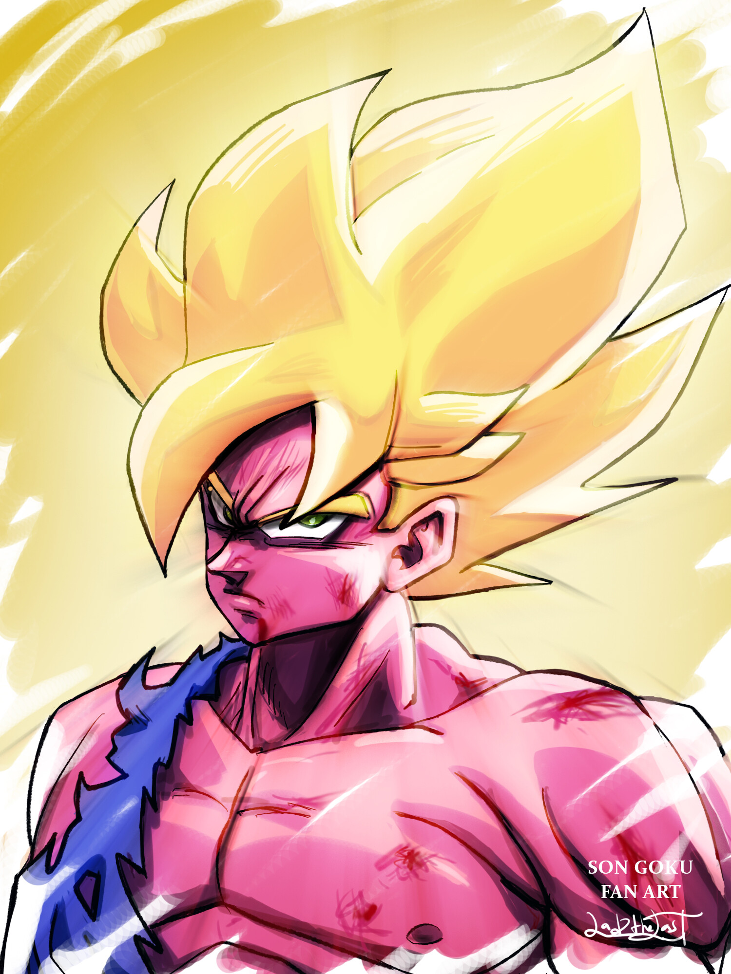 ArtStation - Goku Ssj Blue