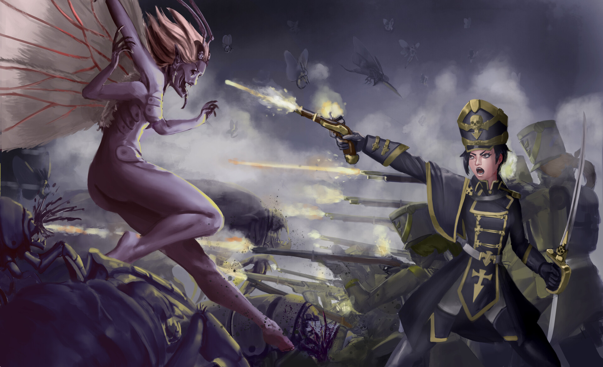 ArtStation Volley Fire