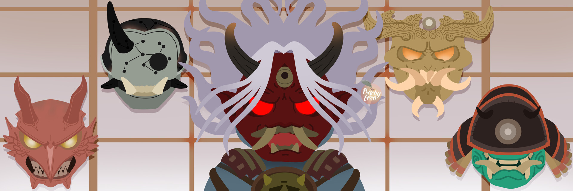 peachyfren The Bearer of Many Masks