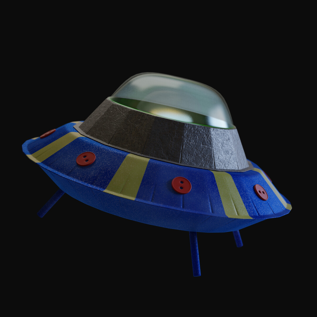 ArtStation Flying Saucer