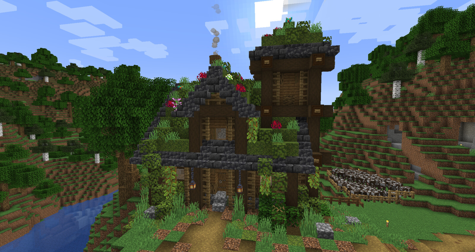 Christian Behler Minecraft Moss House