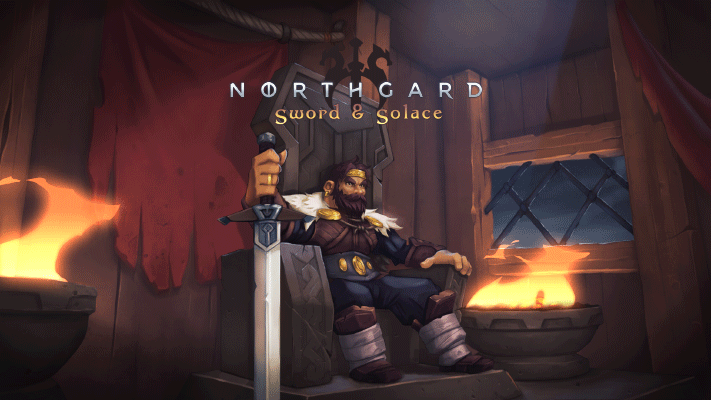 Final Title Screen - NORTHGARD: Sword &amp; Solace