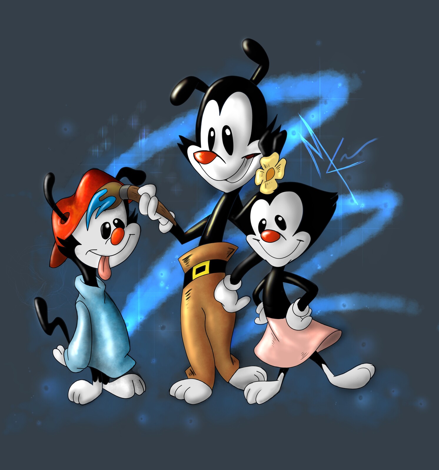 Wakko, Yakko, and Dot