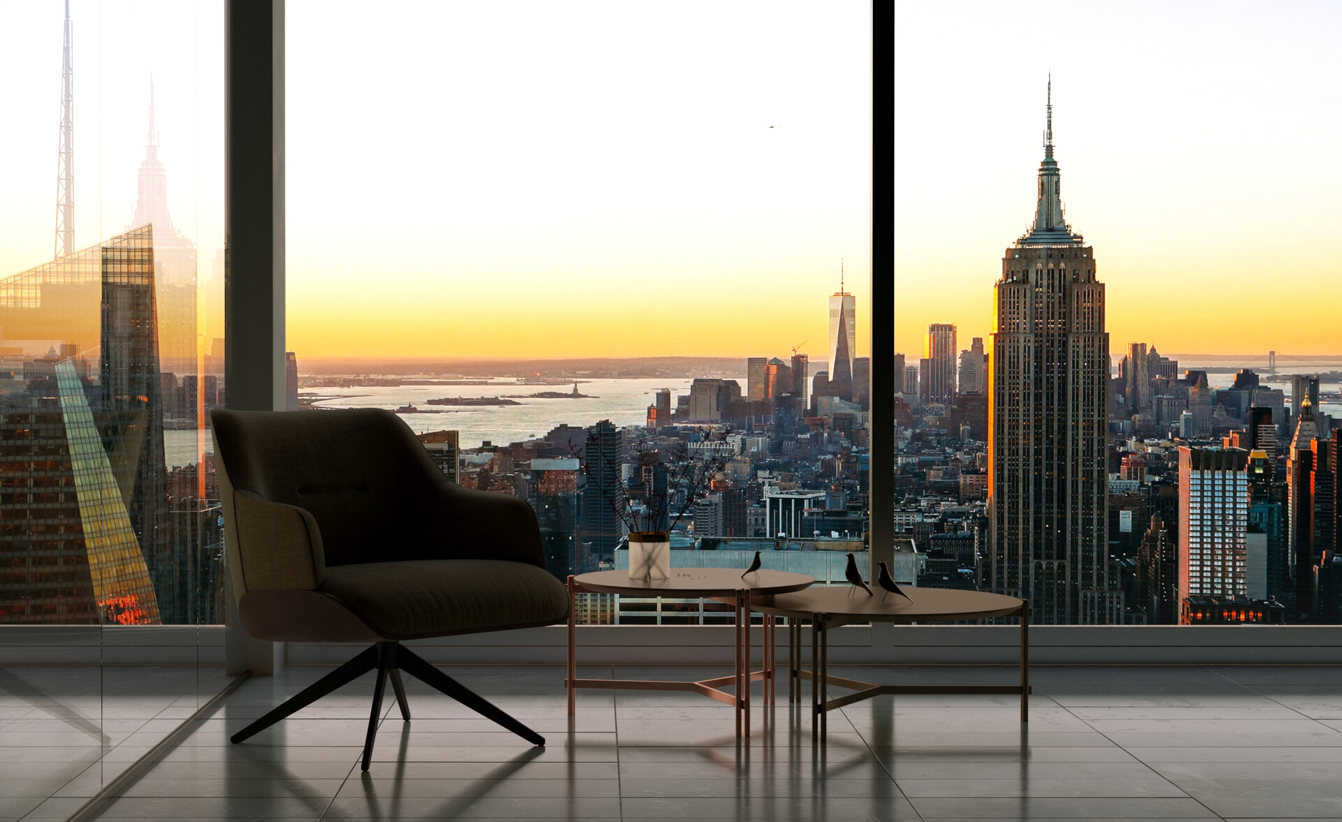 ArtStation - NYC Office Lobby