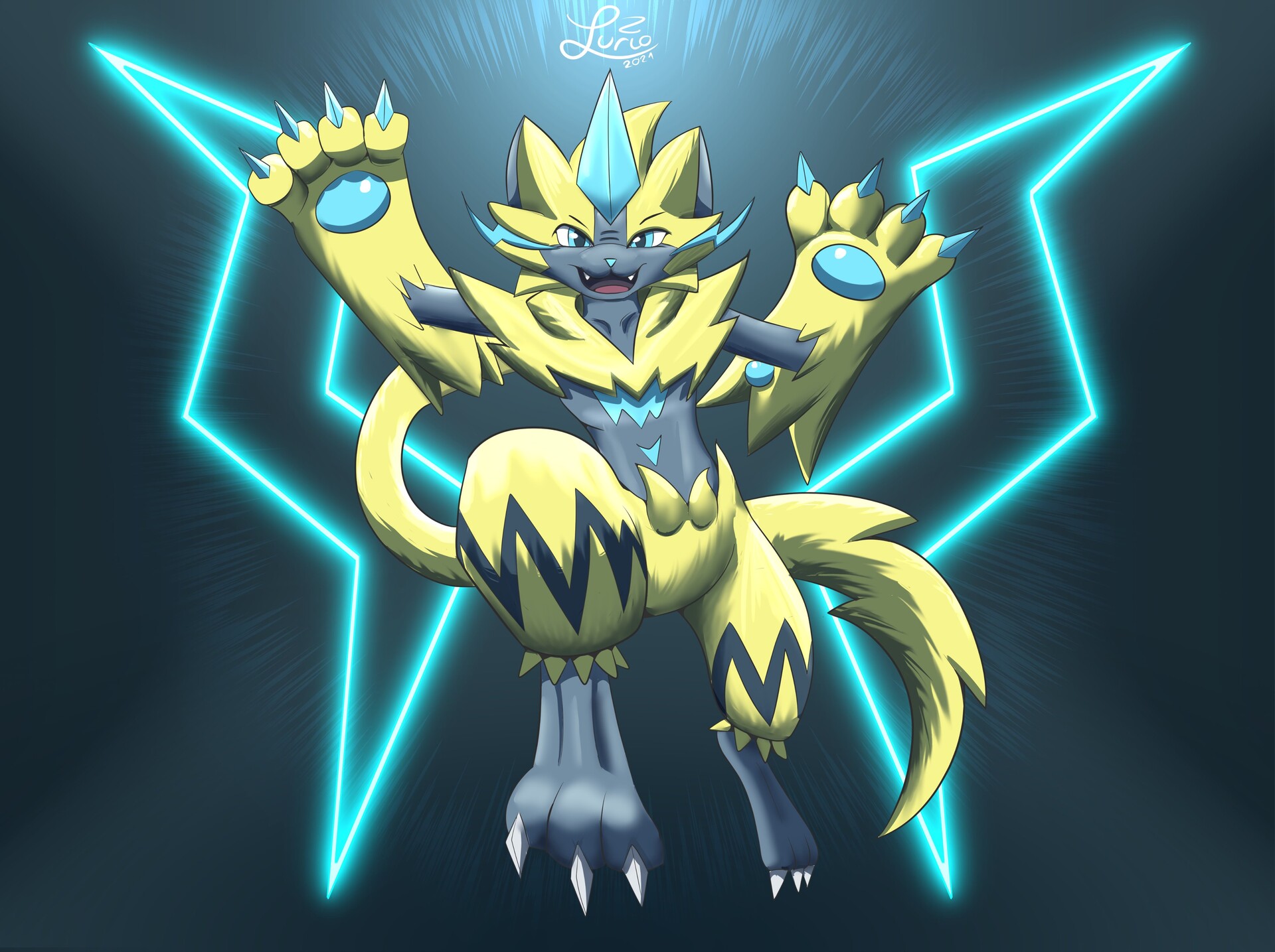 ArtStation Zeraora for Zeraora Day!