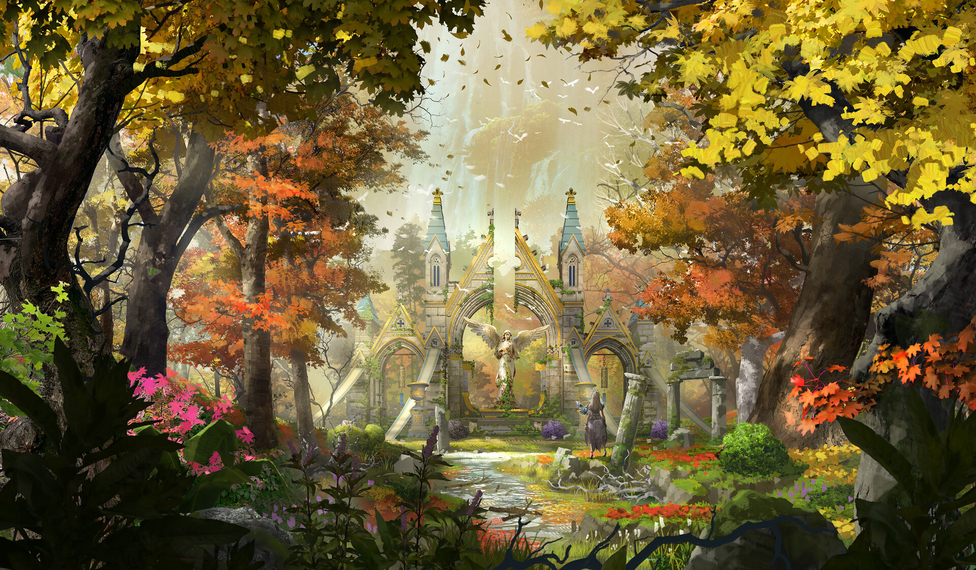 ArtStation - Elven Forest