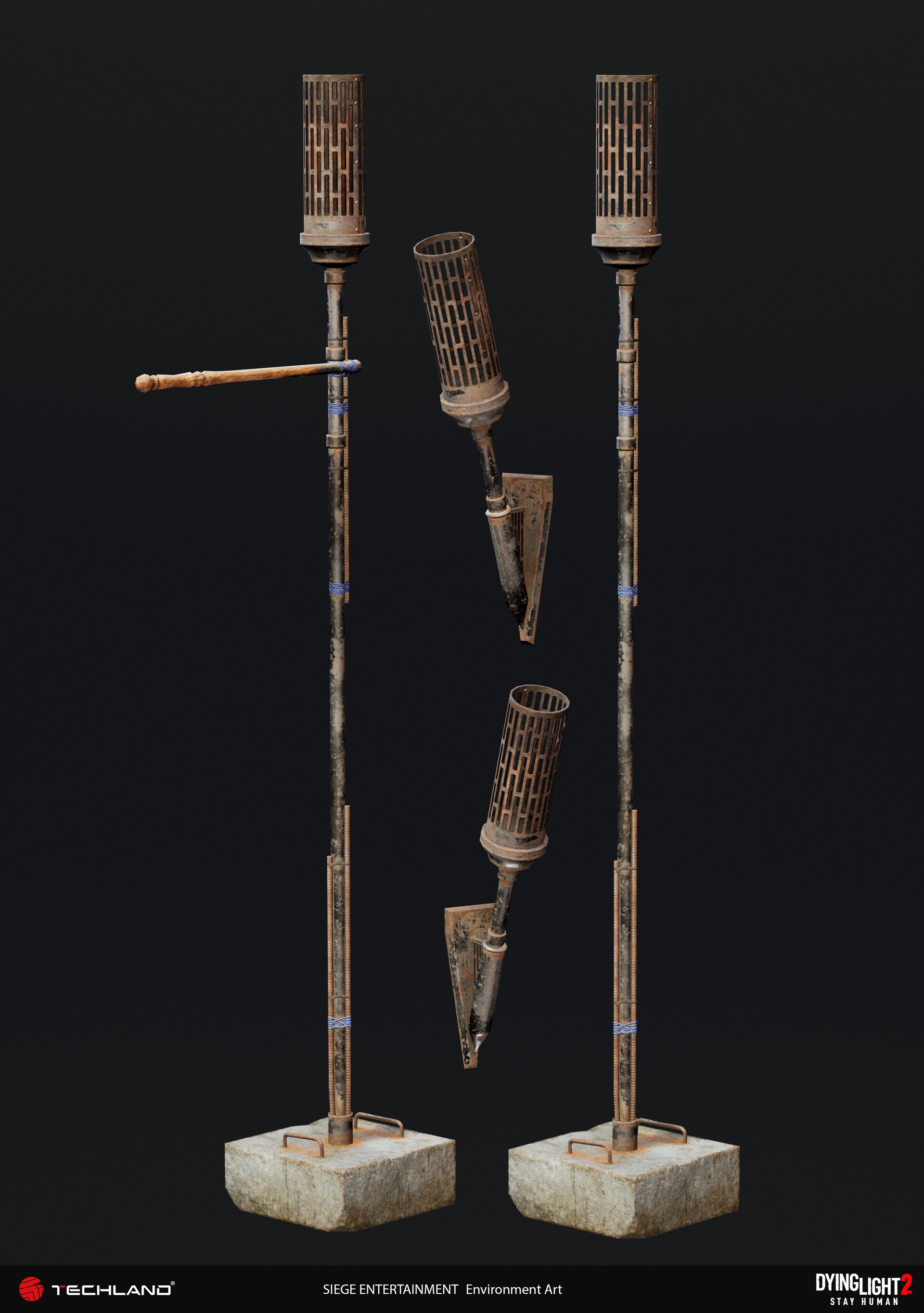 Siege Entertainment Dying Light 2 Stay Human Torches