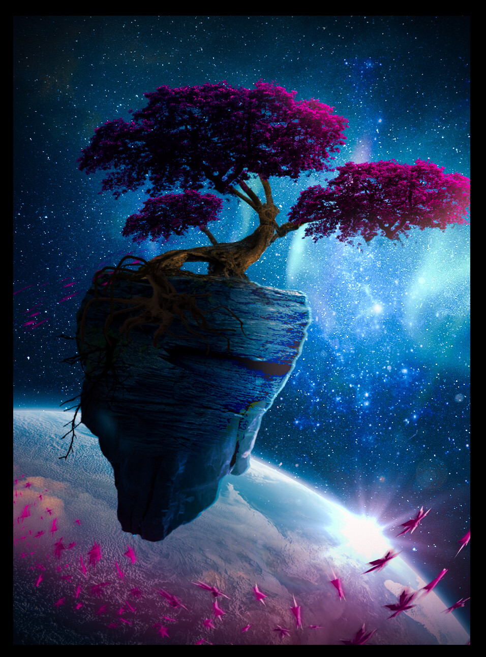 ArtStation Space Tree