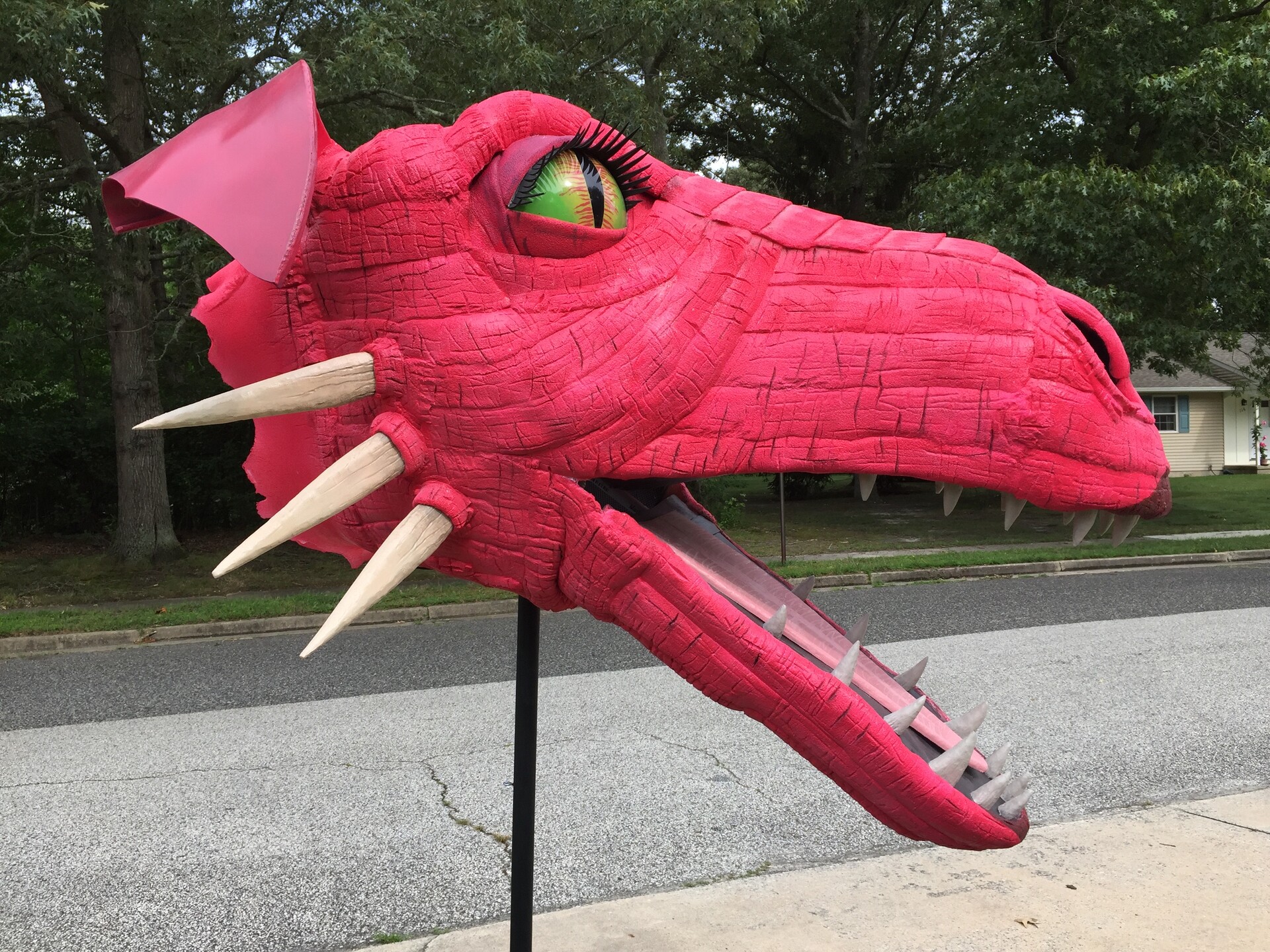 Rachael Himes - Shrek Dragon Puppet