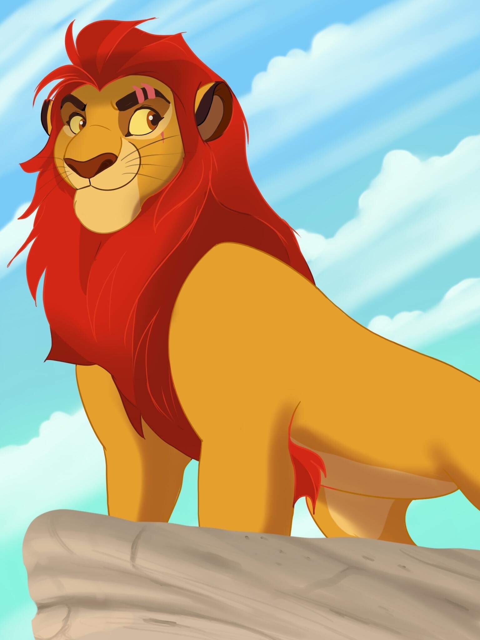 ArtStation Kion as Adult lion