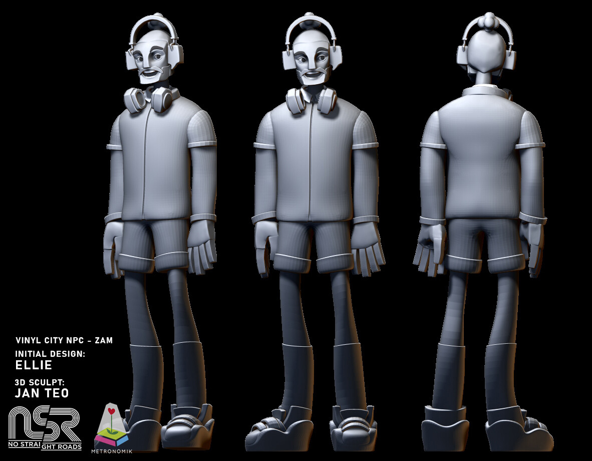 Vinyl City NPC - Zam the Underground Radio DJ