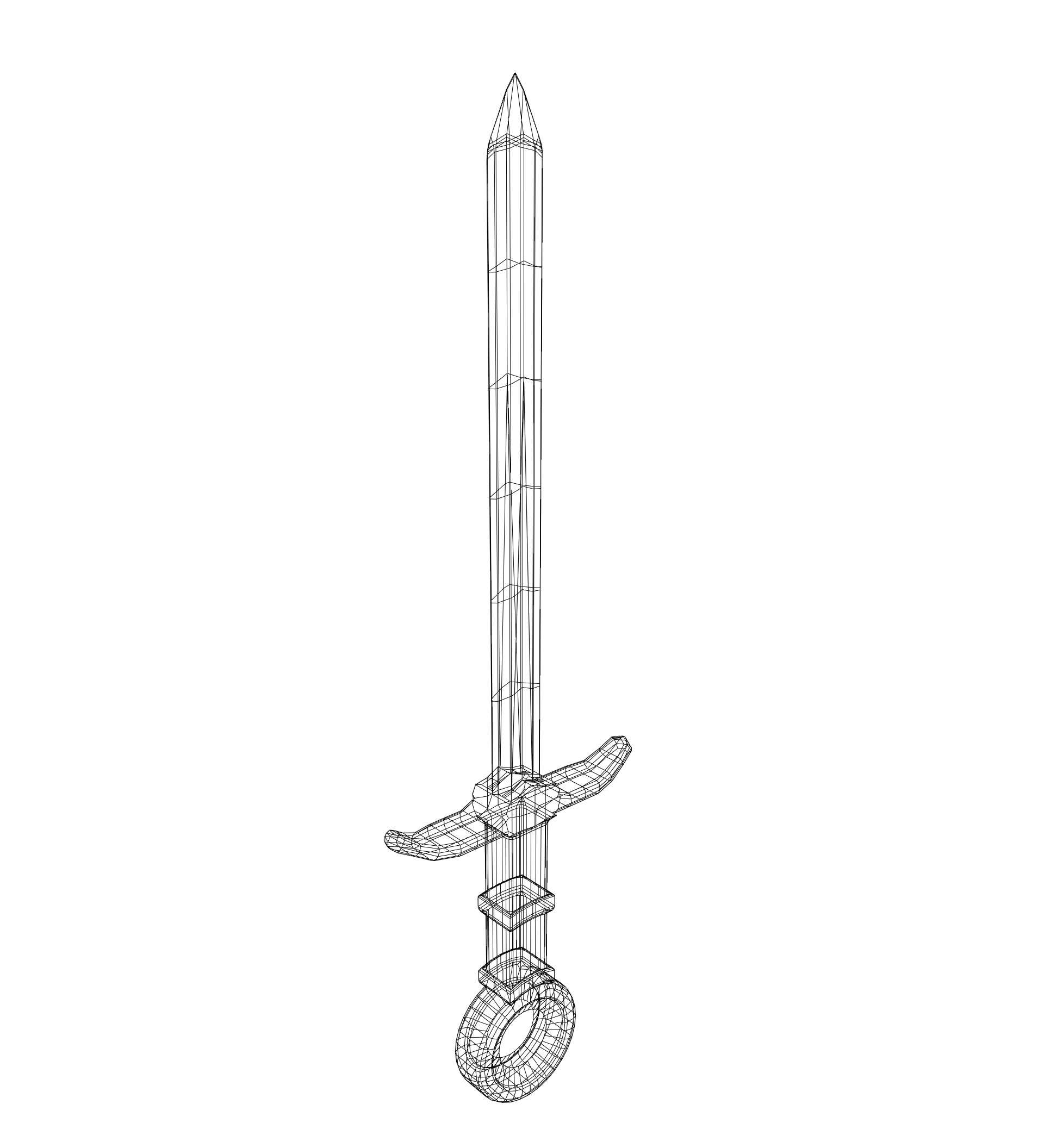ArtStation - Medieval Cartoon Sword